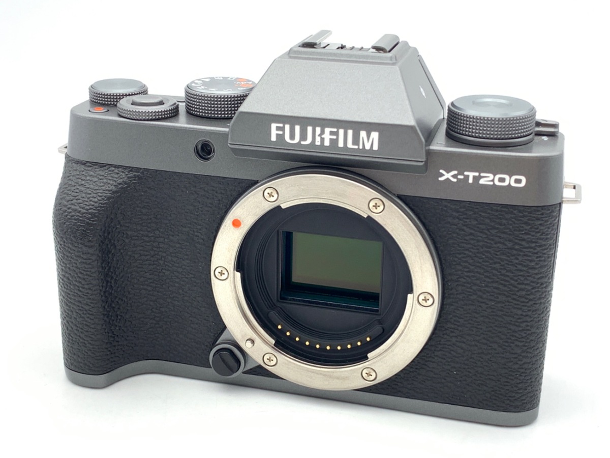 フジフイルム X-T200 ダークシルバー