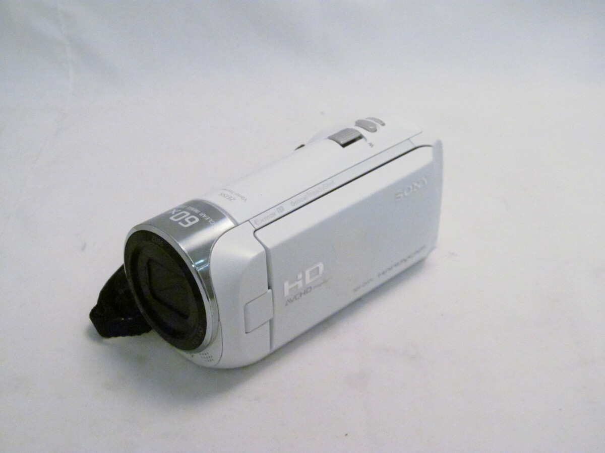 中古】ソニー デジタルHDビデオカメラレコーダー HDR-CX470 W ホワイト