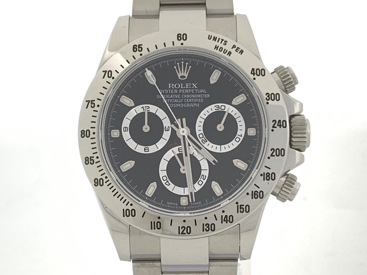 ロレックス(ROLEX) デイトナ ブラック 116520 ステンレススティール