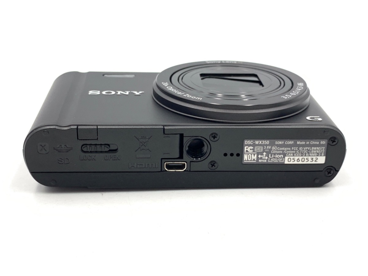 DSC-WX350 ブラック【1820万画素】