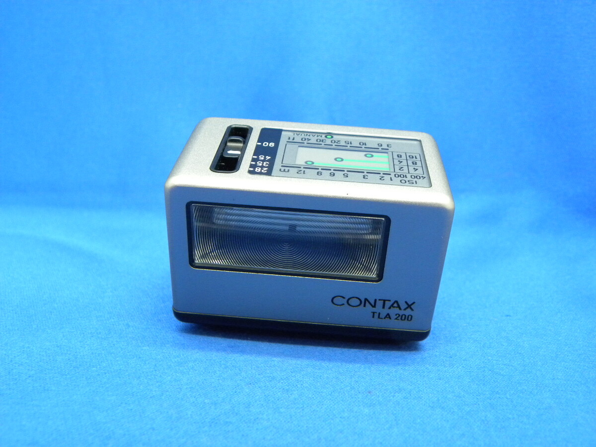 中古】コンタックス（CONTAX） TLA200(コンタックス ストロボ)クローム