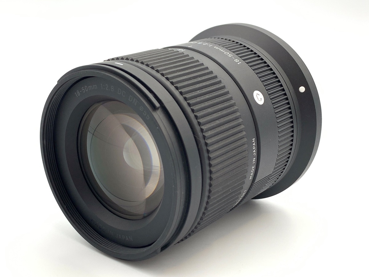 SIGMA 18-50mm F2.8 DC DN RFレンズ　中古 中古：AB(良品)】シグマ 18-50mm F2.8 DC DN Contemporary キヤノンRF