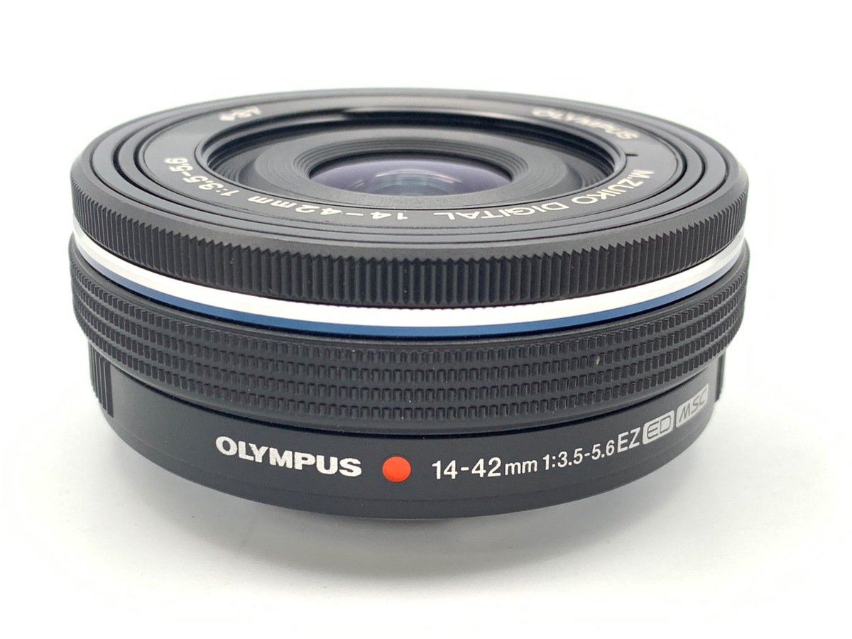 中古】オリンパス M.ZUIKO DIGITAL ED 14-42mm F3.5-5.6 EZ ブラック