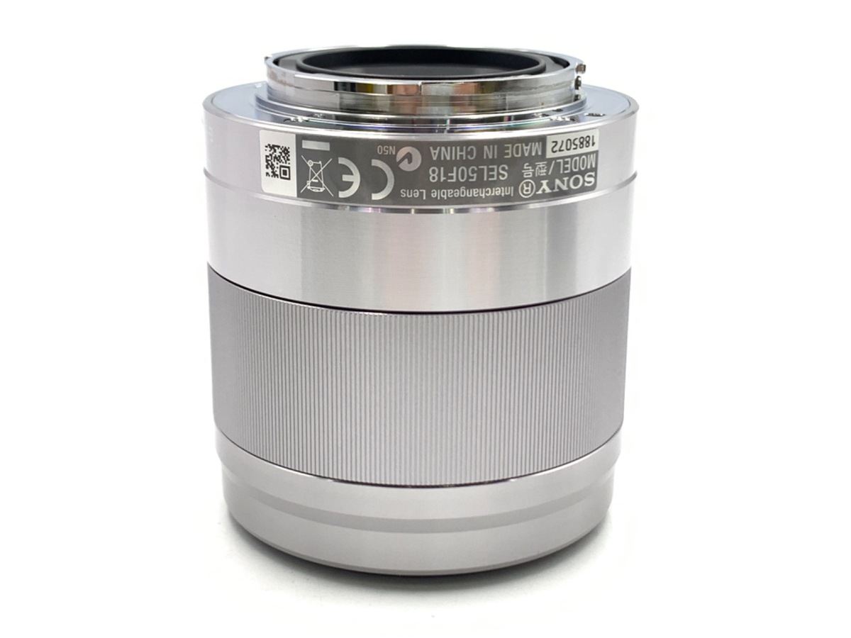 ソニー Eマウント 50mm F1.8 OSS シルバー(SEL50F18S) ソニー E 50mm F1.8 OSS [SEL50F18S] シルバー | 交換レンズ