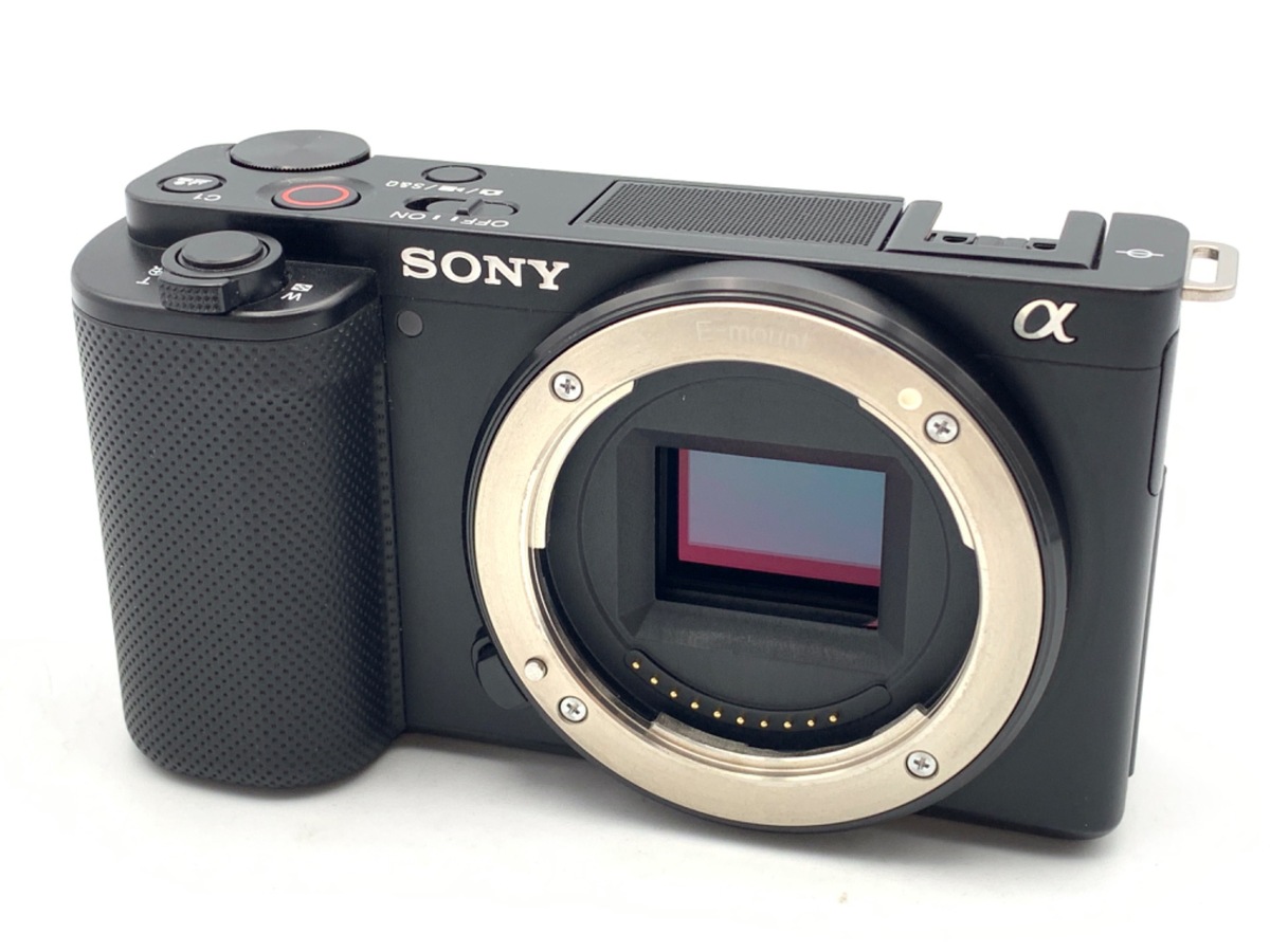 美品　SONY ZV-E10 元箱なし SONY ZV-E10 W デジタル一眼カメラ VLOGCAM(ボディのみ/ホワイト