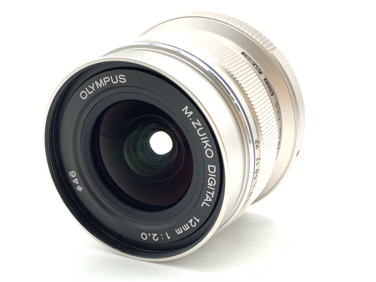【中古】オリンパス M.ZUIKO DIGITAL ED 12mm F2.0 シルバー