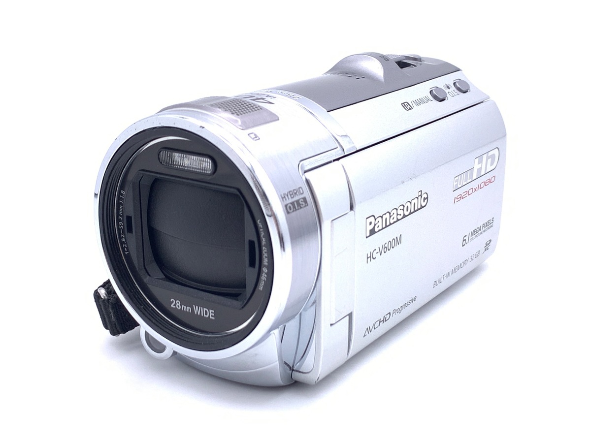 中古】パナソニック HC-V600M シルバー｜｜カメラのキタムラネットショップ