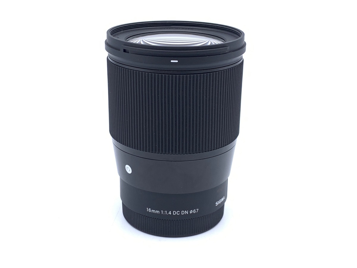 【美品】SIGMA 16mm F1.4 DC DN レンズ　ソニー　SONY 16mm F1.4 DC DN [ソニー用] 中古価格比較 - 価格.com