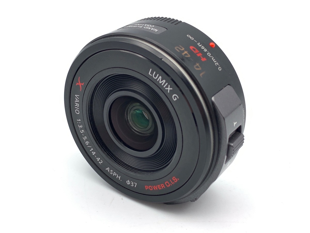 �p�i�\�j�b�N LUMIX G X VARIO PZ 14-42mm/F3.5-5.6 POWER O.I.S. [H-PS14042] �u���b�N