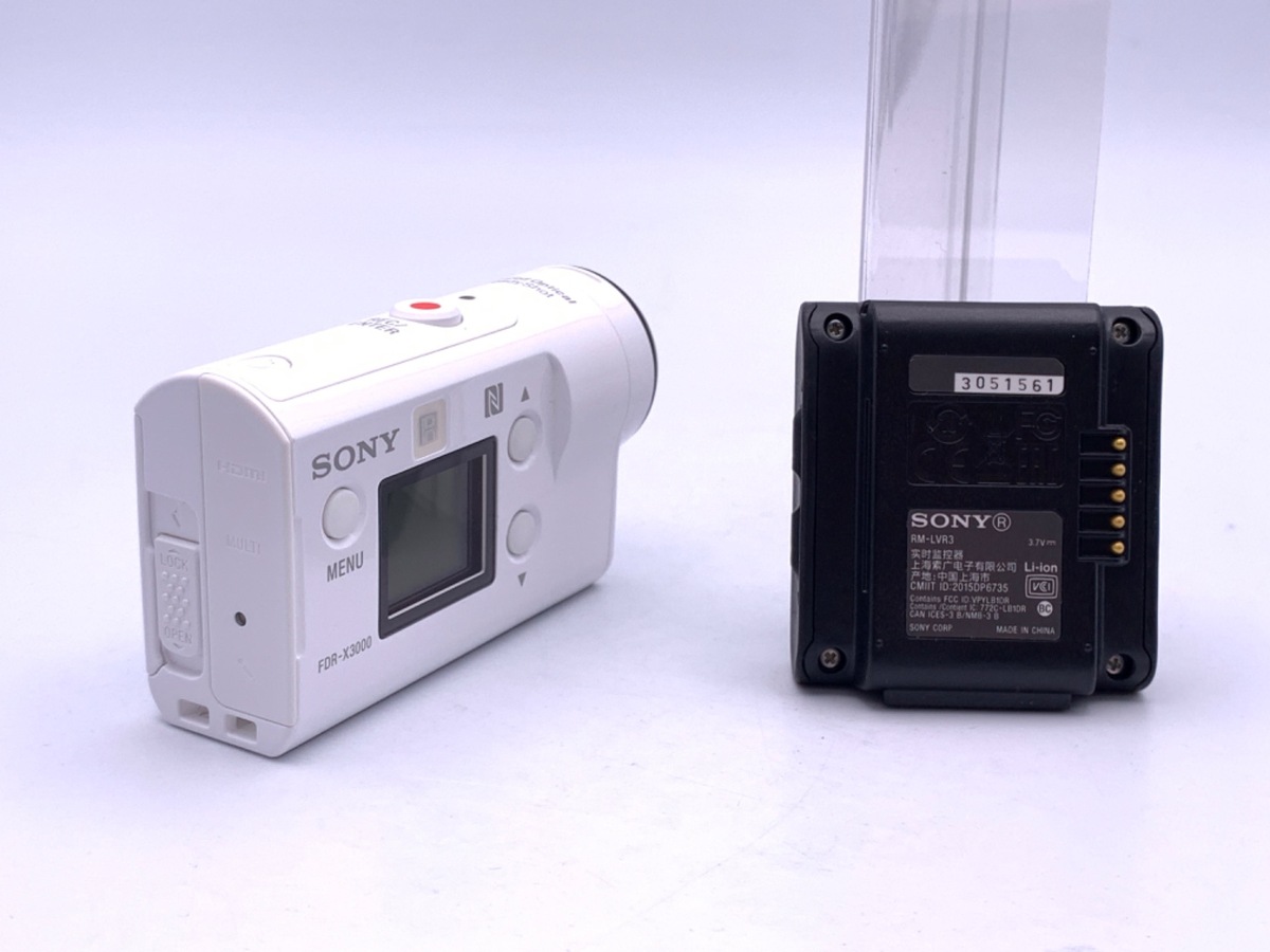 中古】ソニー デジタル4Kビデオカメラレコーダー FDR-X3000R リモコン