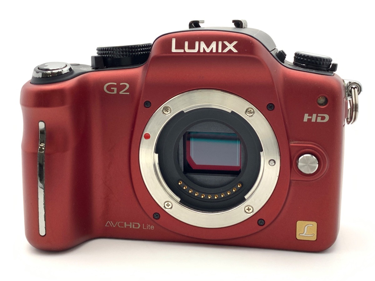 中古：B(並品)】パナソニック DMC-G2 ボディ コンフォートレッド