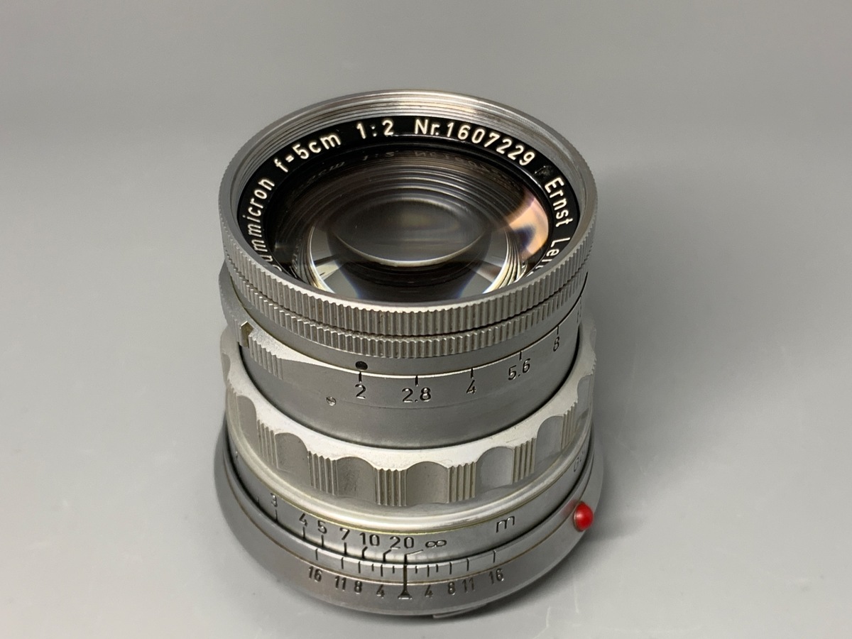 中古：B(並品)】ライカ ズミクロンM 50mm F2 固定（初代
