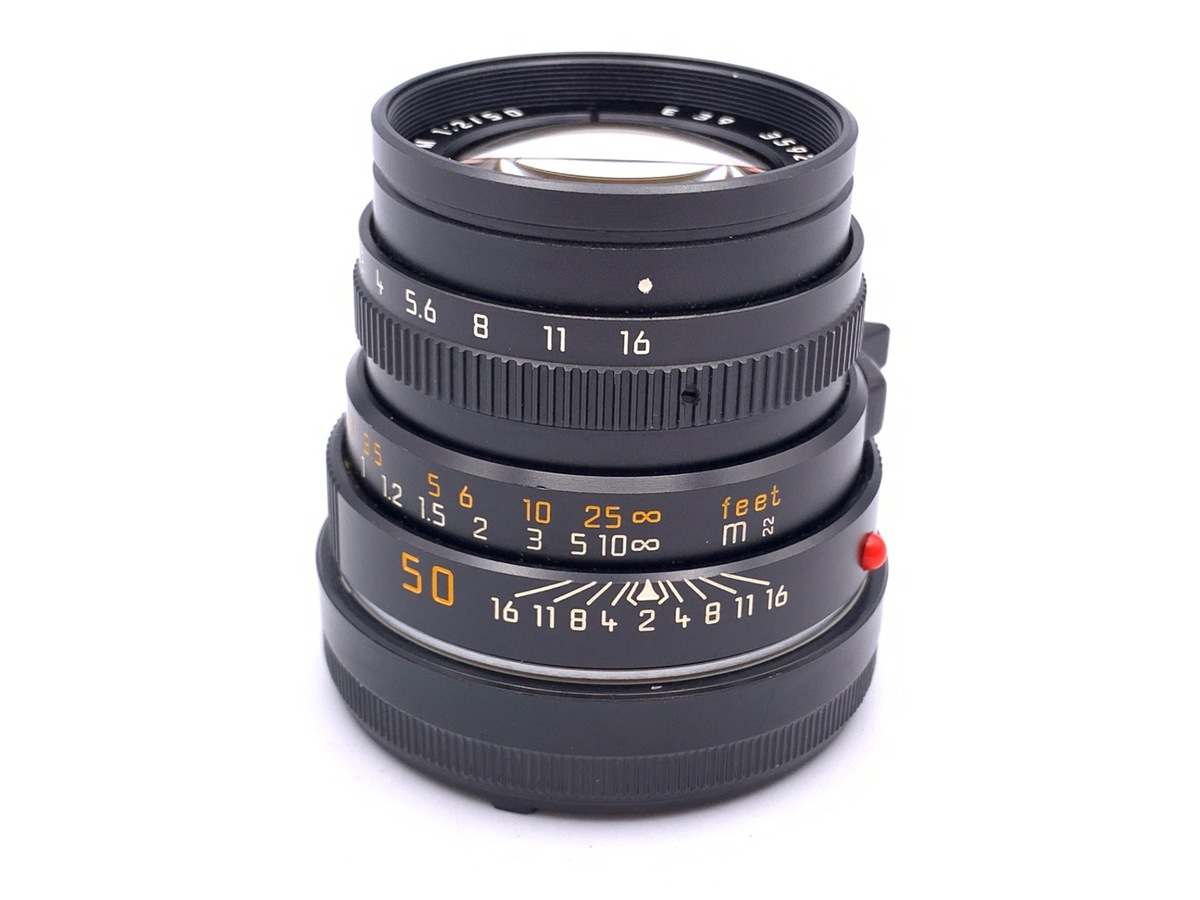 【中古】ライカ ズミクロンM 50mm F2 ブラック（3代目）