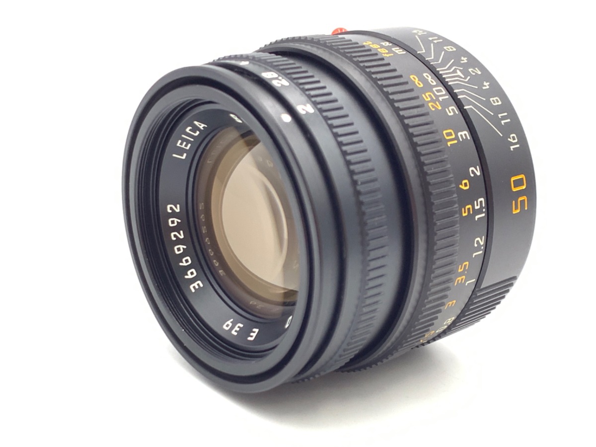 【中古】ライカ ズミクロンM 50mm F2 フード内蔵 ブラック