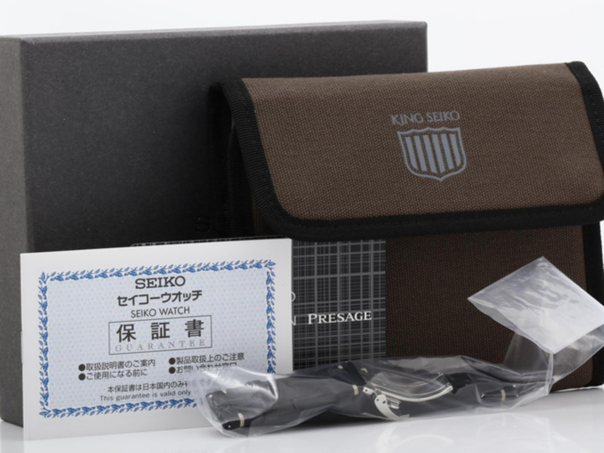 セイコー キングセイコー ブラウン SDKS013/6R31-00G0 ステンレススティール