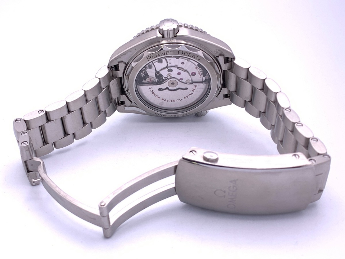 オメガ(OMEGA) シーマスター プラネットオーシャン ブラック 215.30.44.21.01.001 ステンレススティール/セラミック