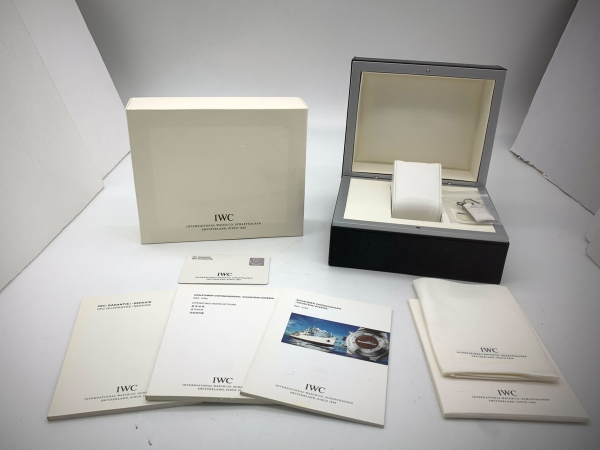 IWC アクアタイマー クストーダイバー ネイビー [ブルー系] IW378201 ステンレススティール 2500本限定