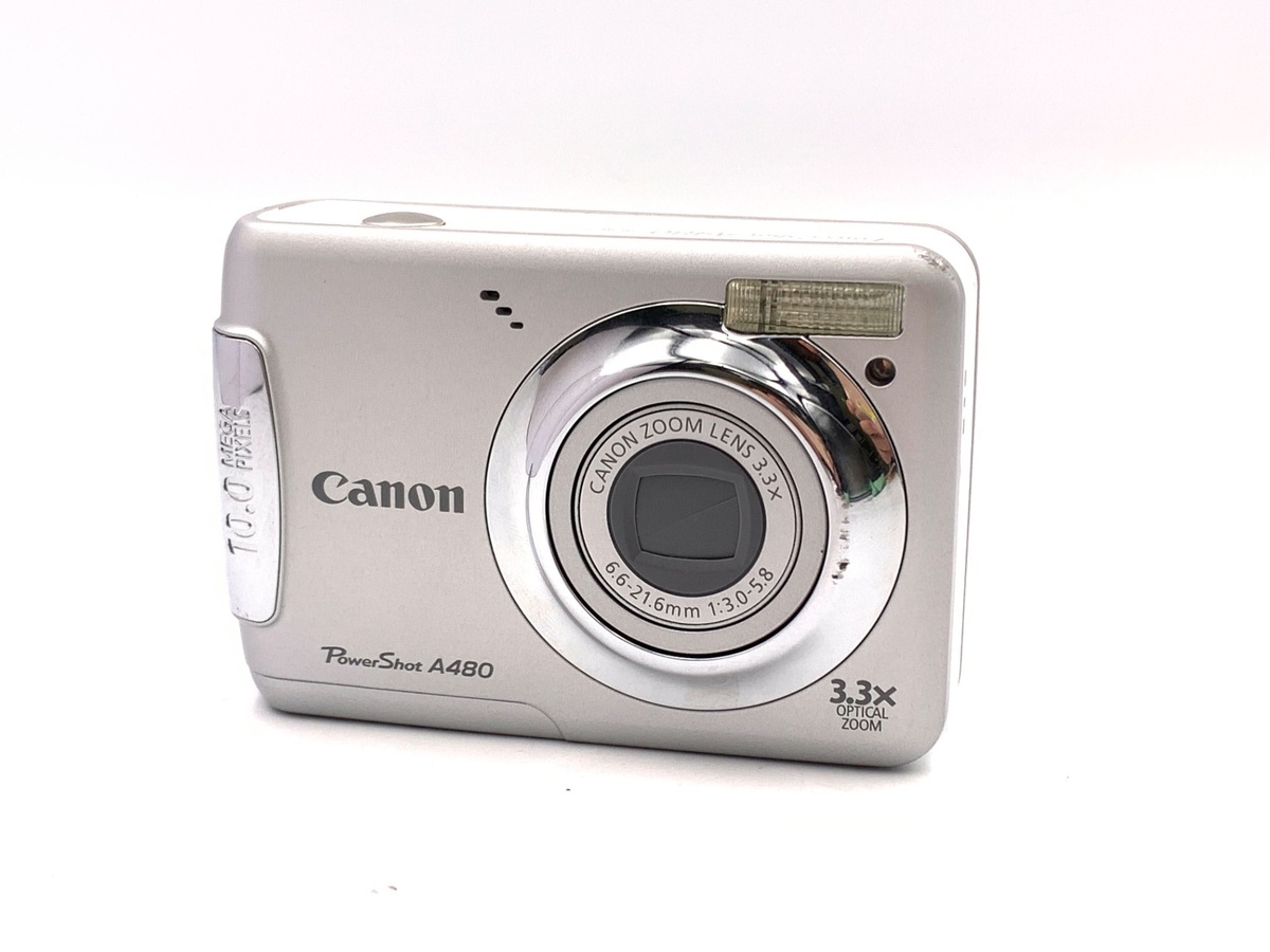 中古：B(並品)】キヤノン PowerShot A480 シルバー | 2448550074597