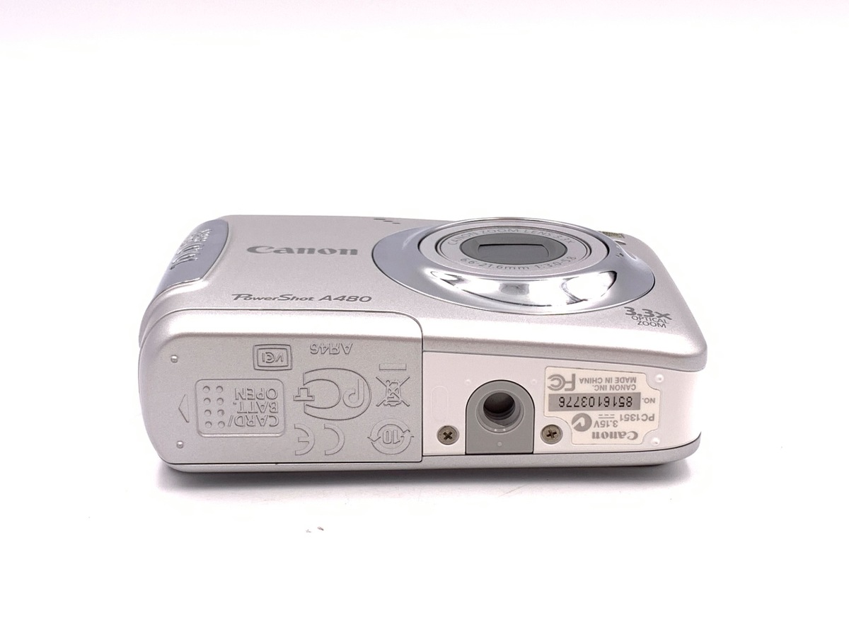 中古：B(並品)】キヤノン PowerShot A480 シルバー | 2448550074597