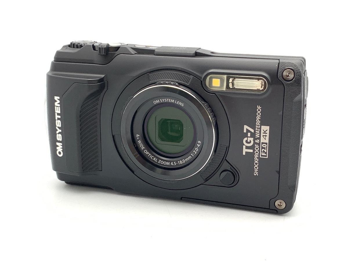 【美品】　OM SYSTEM Tough TG-7 ブラック　中古品 中古】OM SYSTEM Tough TG-7 BLK ブラック｜｜カメラのキタムラネット