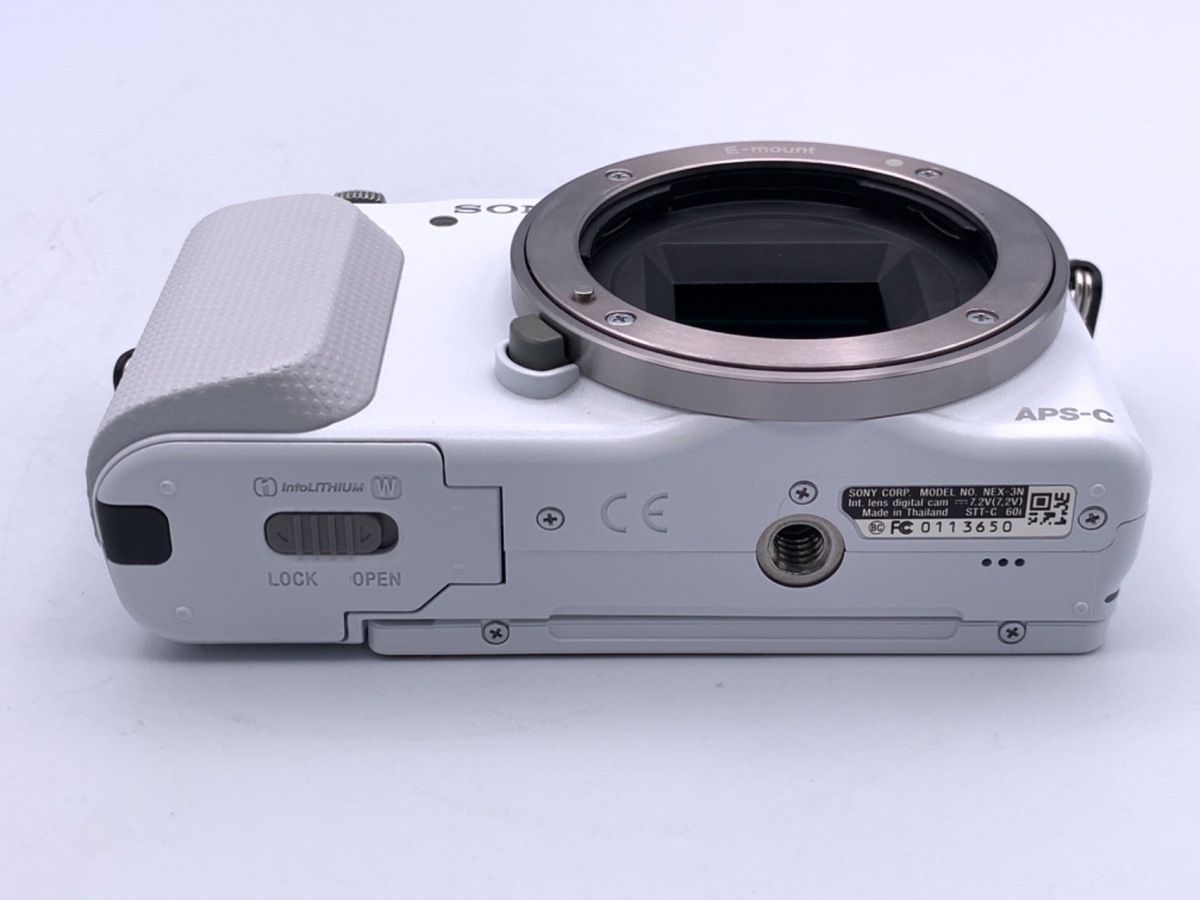 SONY α NEX-3 ボディ　ホワイト　送料無料 NEX ソニー ミラーレス SONY α NEX-3 ズームレンズキット