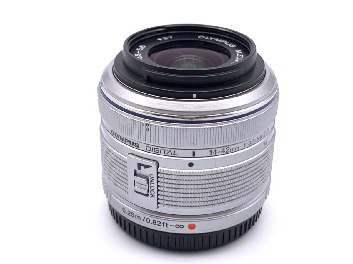 OLYMPUS M.ZUIKO DIGITAL 14-42mm Ⅱ シルバー M.ZUIKO DIGITAL 14-42mm F3.5-5.6 II R [シルバー] 中古価格