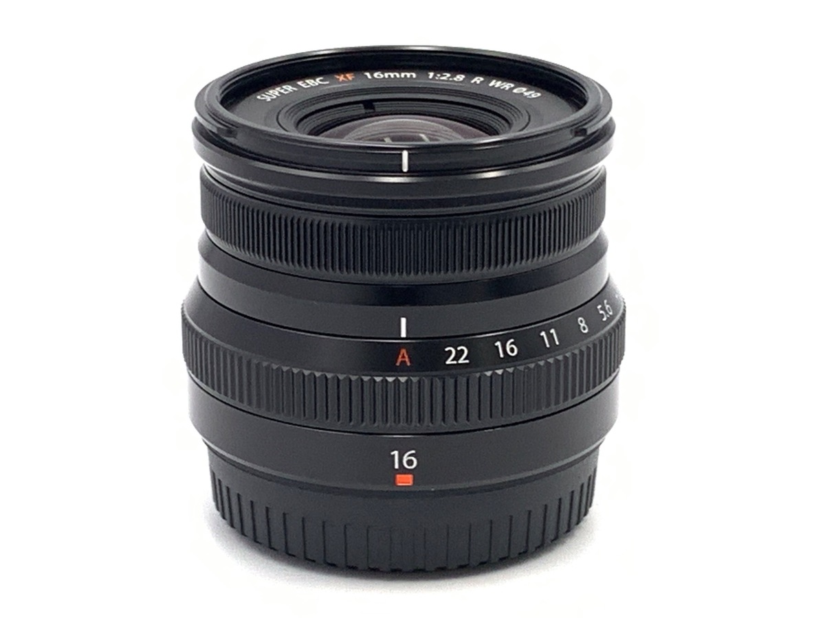 フジノンレンズ XF16mmF2.8 R WR [ブラック] 中古価格比較 - 価格.com