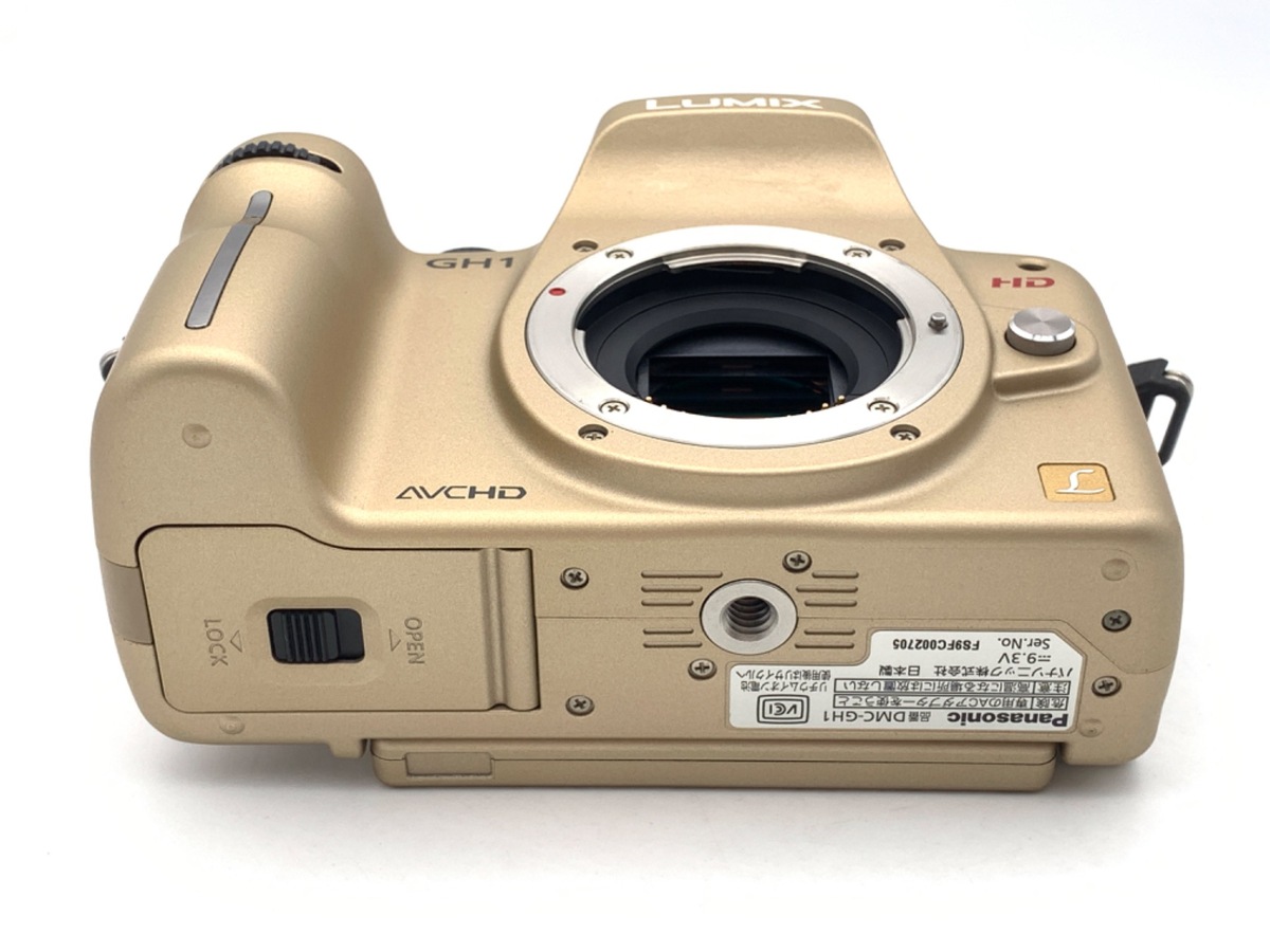 中古：B(並品)】パナソニック DMC-GH1 ボディ ゴールド | 2448550085104