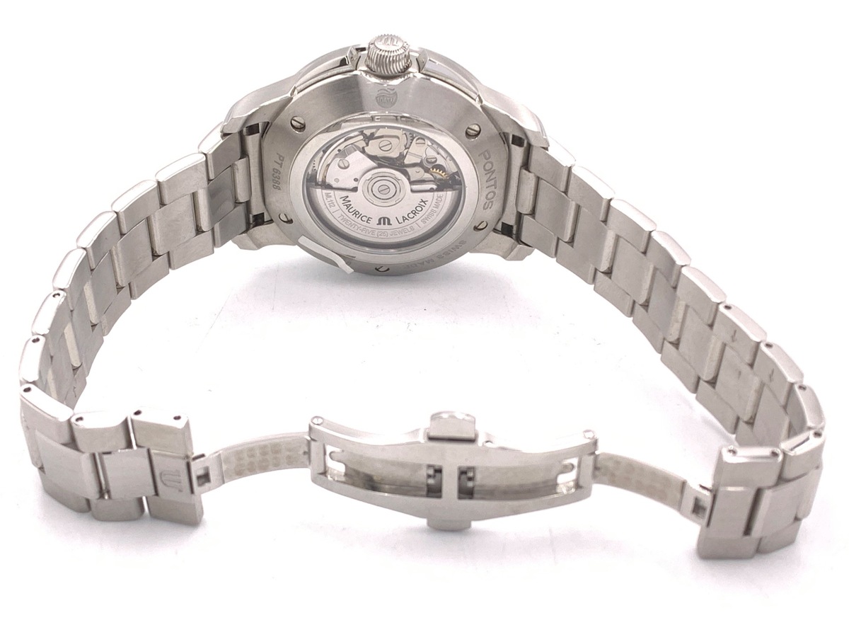 モーリスラクロア ポントス シルバー P6388-SS002-130-1 ステンレススティール