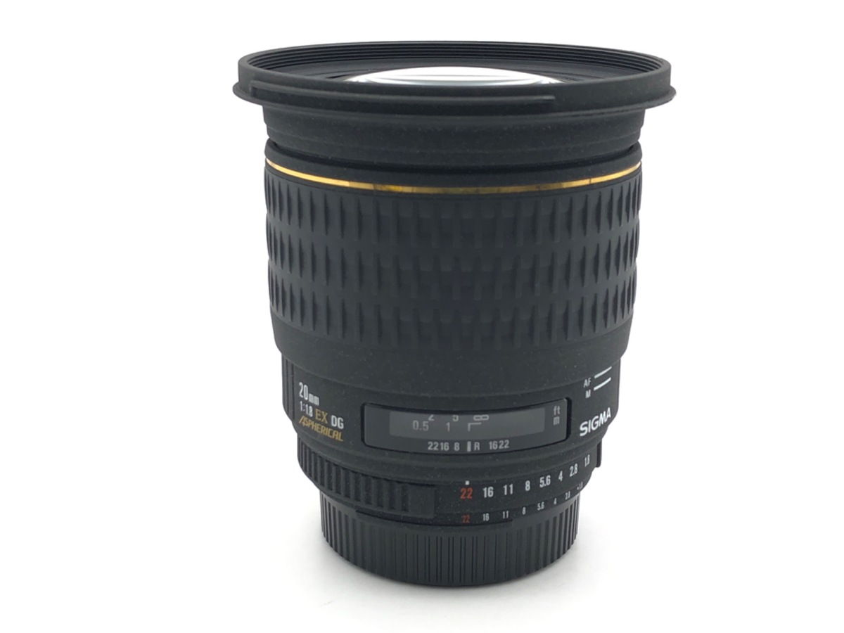 ニコン用 広角 単焦点レンズ　SIGMA 20mm F1.8 EX DG Amazon.com : Sigma 20mm f/1.8 EX DG RF Aspherical Wide Angle Lens
