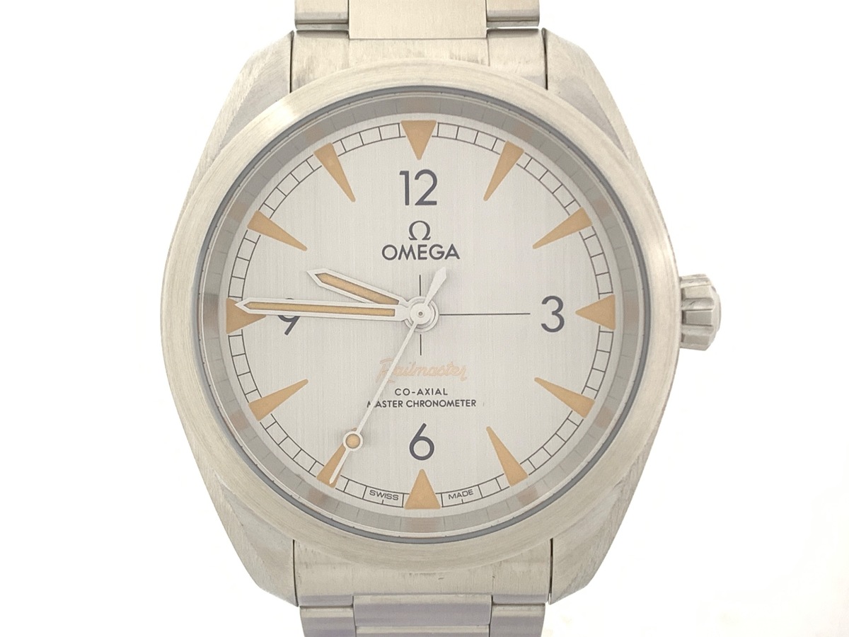 オメガ(OMEGA) シーマスター レイルマスター グレー 220.10.40.20.06.001 ステンレススティール