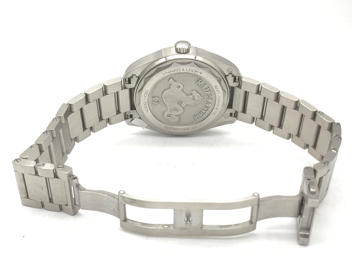 オメガ(OMEGA) シーマスター レイルマスター グレー 220.10.40.20.06.001 ステンレススティール