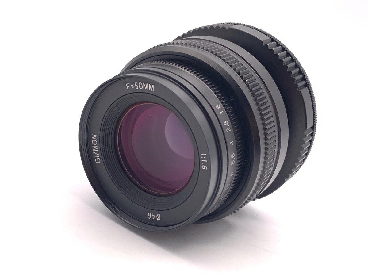 【中古】GIZMON Miniature Tilt Lens 50mm f1.6 キヤノンRFマウント