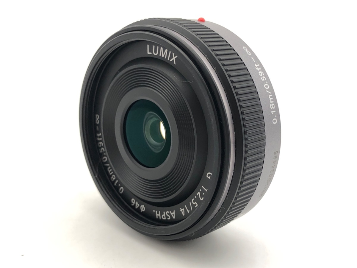【中古】Panasonic パナソニック LUMIX G 14mm f/2.5 ASPH. H-H014 中古】パナソニック LUMIX G 14mm/F2.5 ASPH [H-H014]｜｜カメラの