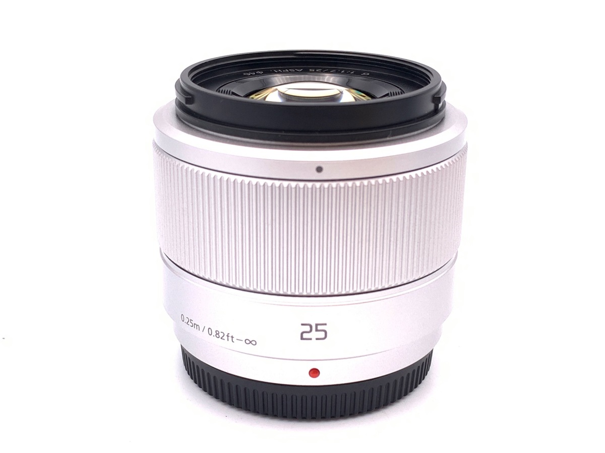 LUMIX G 25mm/F1.7 ASPH. H-H025-S [シルバー] 中古価格比較 - 価格.com