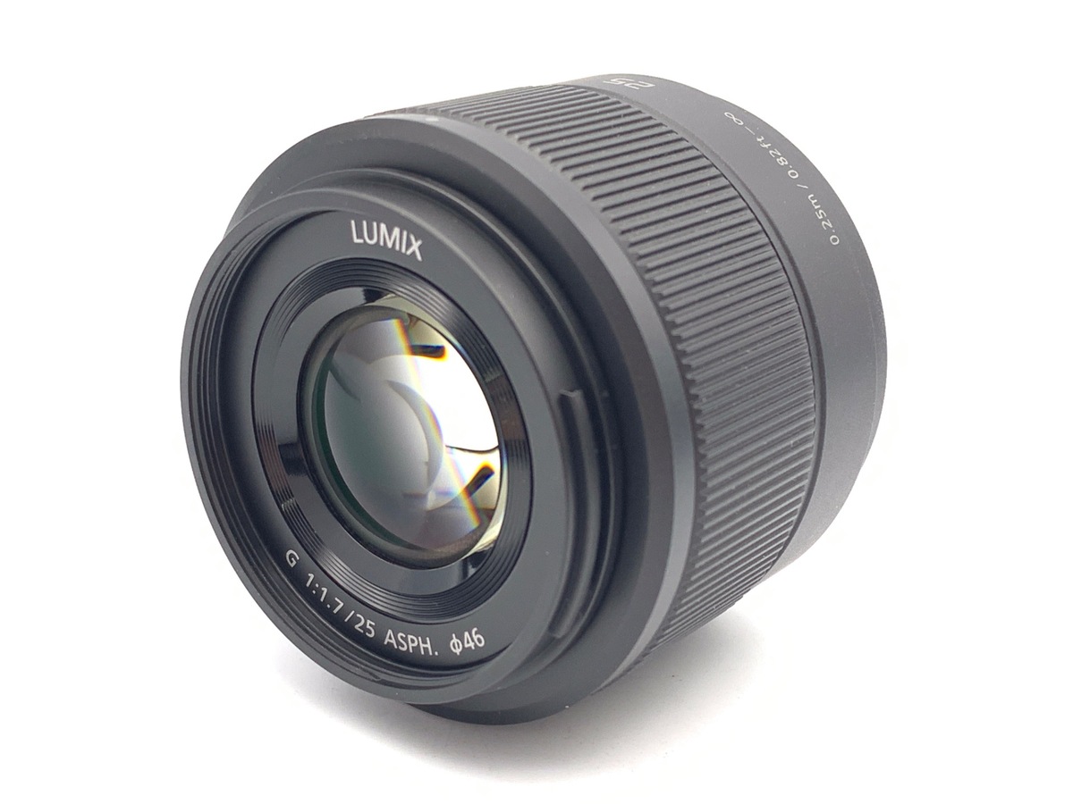 �p�i�\�j�b�N LUMIX G 25mm F1.7 ASPH. [H-H025K] �u���b�N