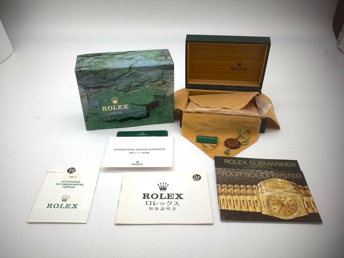 ロレックス(ROLEX) サブマリーナー デイト ブラック 16610 ステンレススティール クロノメーター表記