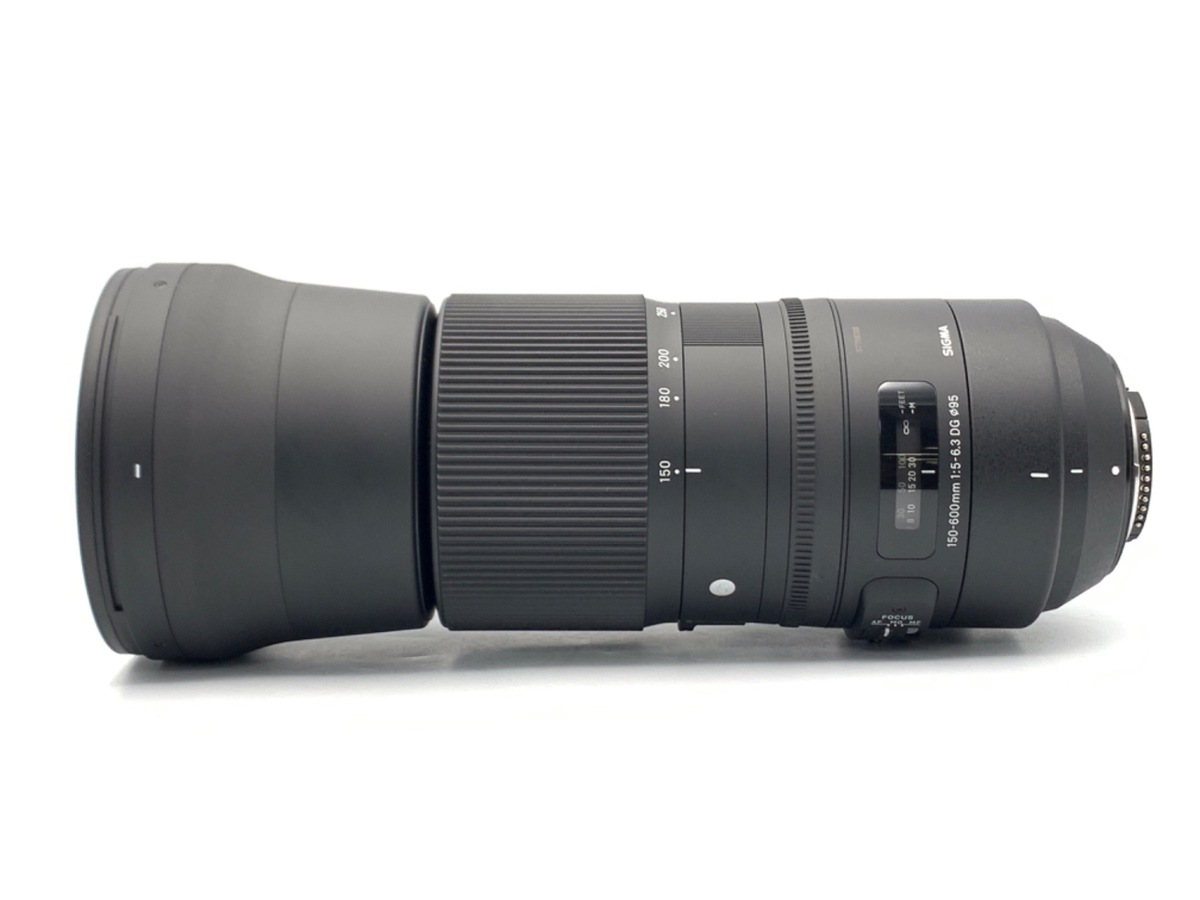 中古】シグマ 150-600mm F5-6.3 DG OS HSM Contemporary ニコンF用
