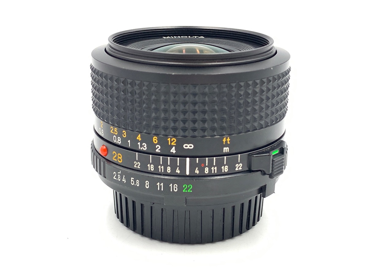 ミノルタ) MINOLTA New MD 28/2.8 外観特上級】 MINOLTA MD W.ROKKOR