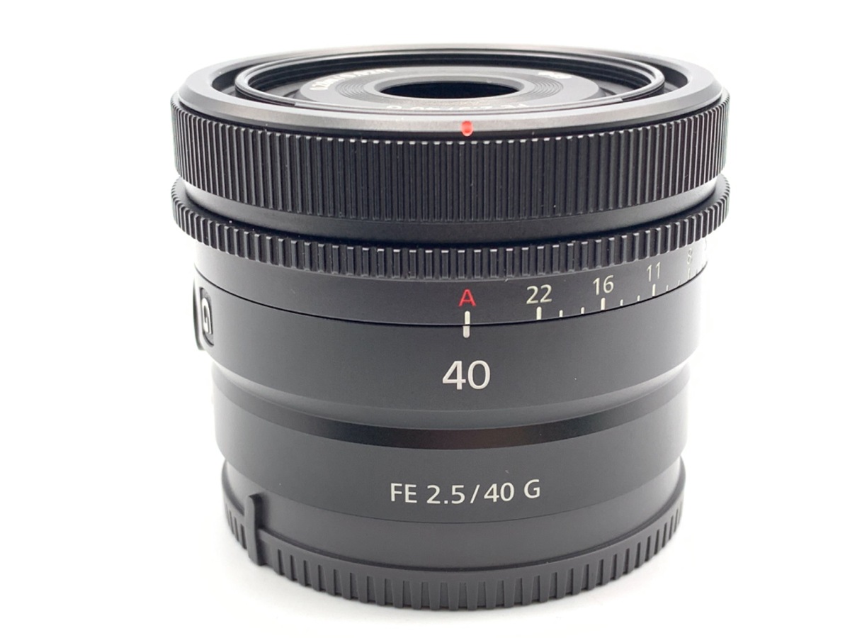 中古】ソニー FE 40mm F2.5 G [SEL40F25G] 在庫一覧｜カメラのキタムラ