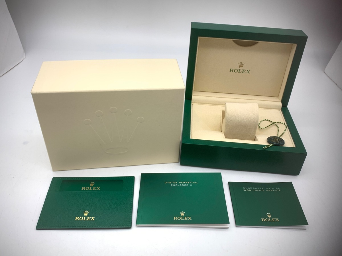 ロレックス(ROLEX) エクスプローラーII ホワイト 226570 ステンレススティール
