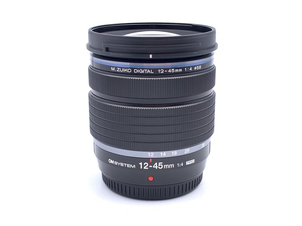 中古：AB(良品)】OM SYSTEM M.ZUIKO DIGITAL ED 12-45mm F4.0 PRO