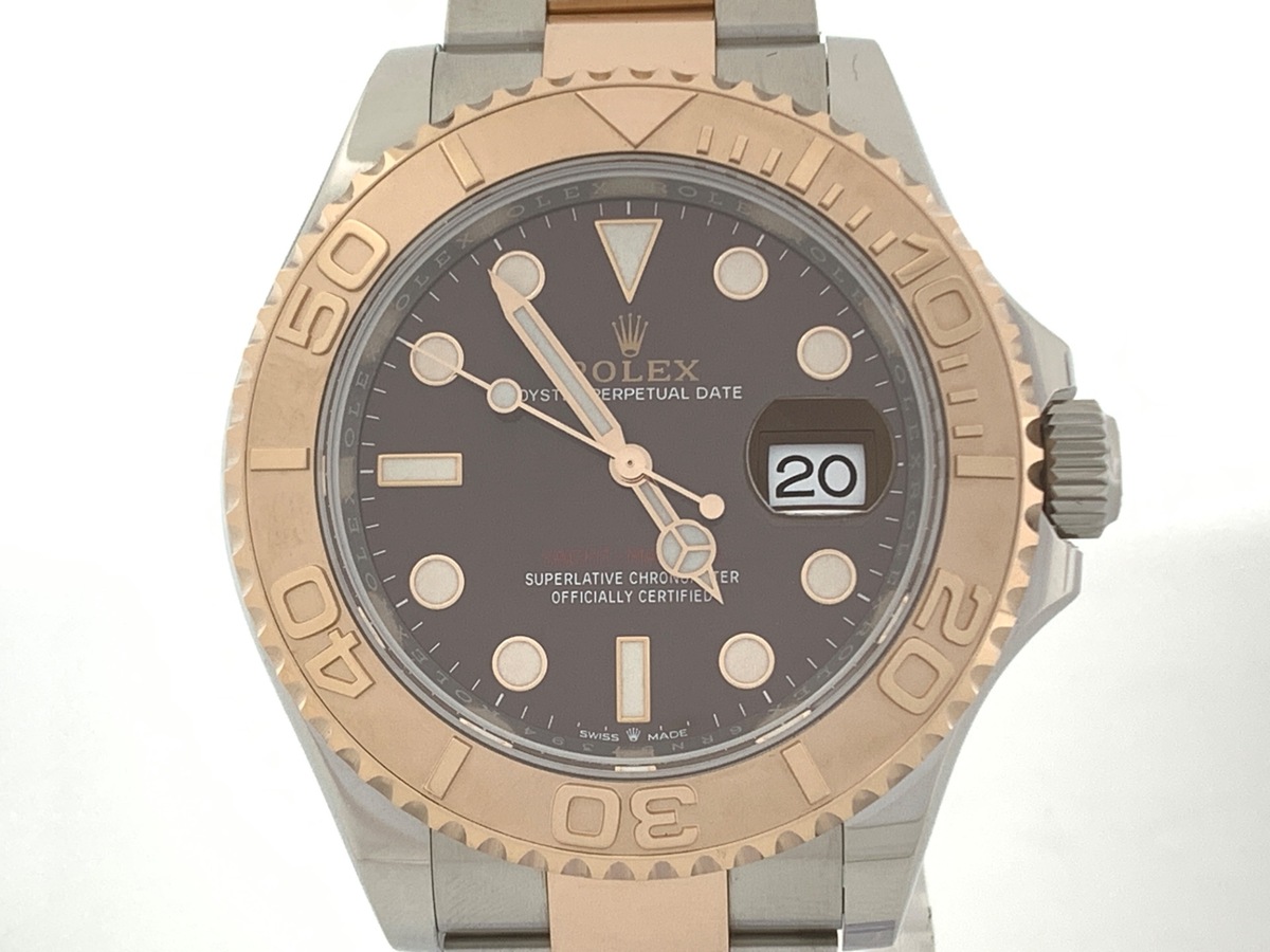 ロレックス(ROLEX) ヨットマスター チョコレート [ブラウン系] 126621 ステンレススティール/ローズゴールド