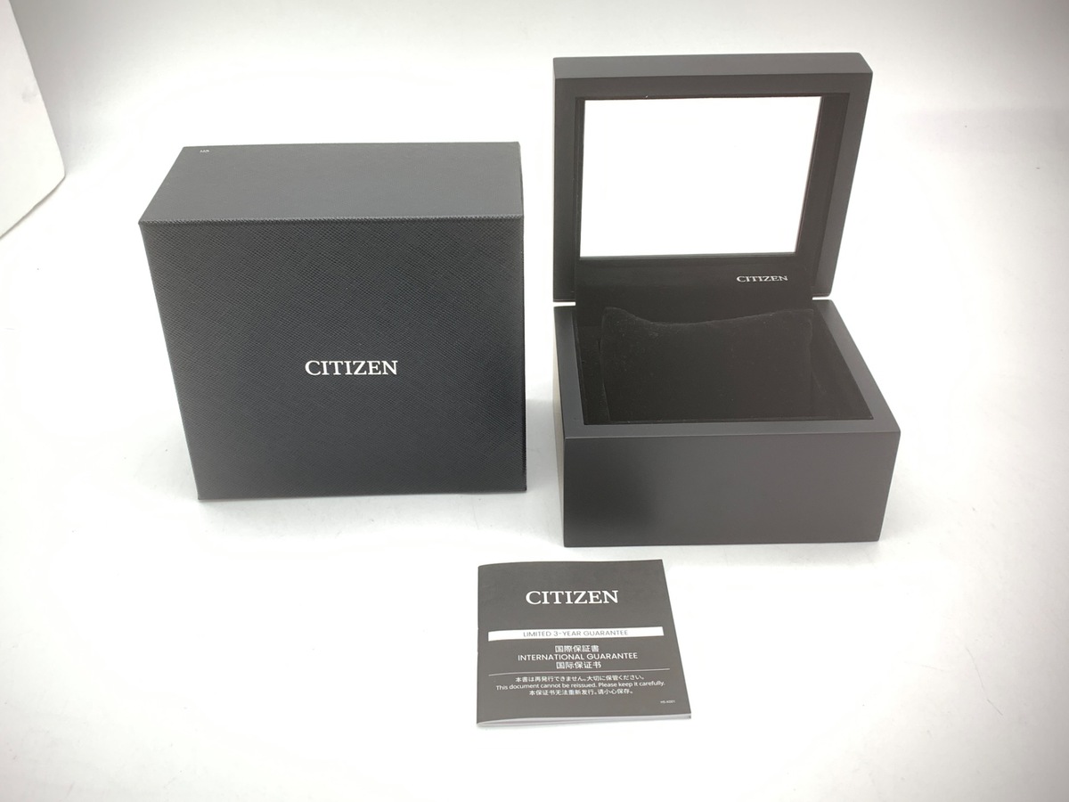 シチズン アテッサ アクトライン ブルー CC4050-18L チタン