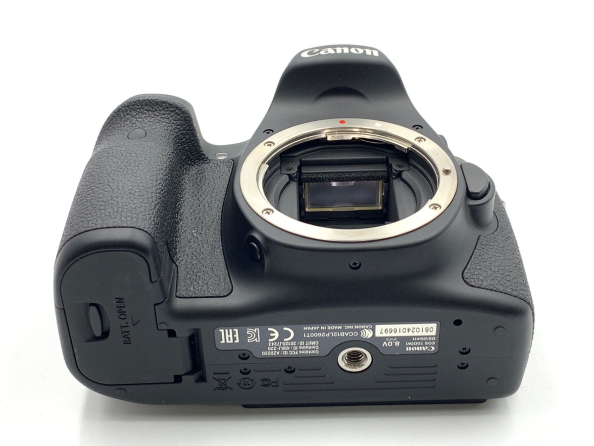 新品級★Canon EOS 70D ボディ★元箱・取扱・ストラップ付 #293 中古：B(並品)】キヤノン EOS 70D ボディ | 2448550142982