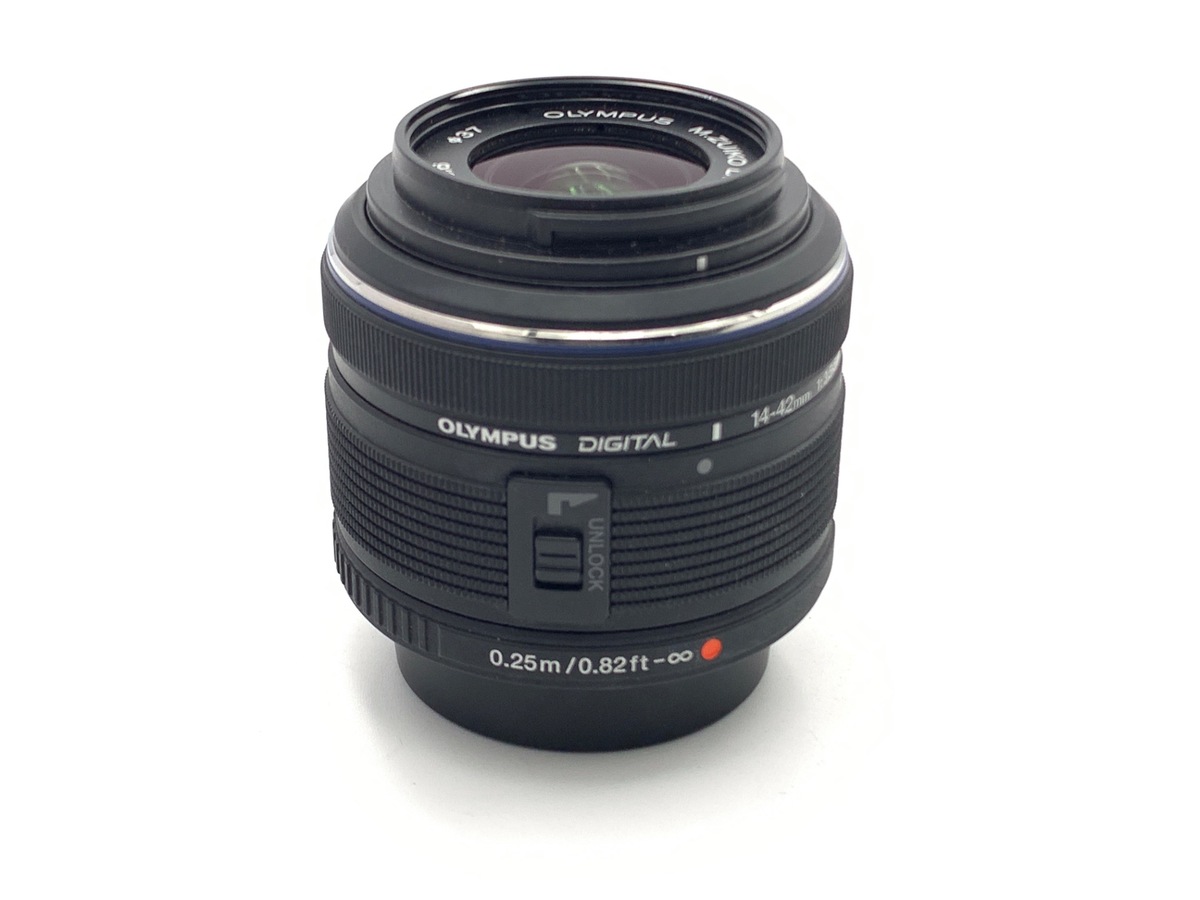 ⭐️美品⭐️OLYMPUS M.ZUIKO 14-42mm ⅡR ブラック 中古】オリンパス M.ZUIKO DIGITAL 14-42mm F3.5-5.6 II R ブラック