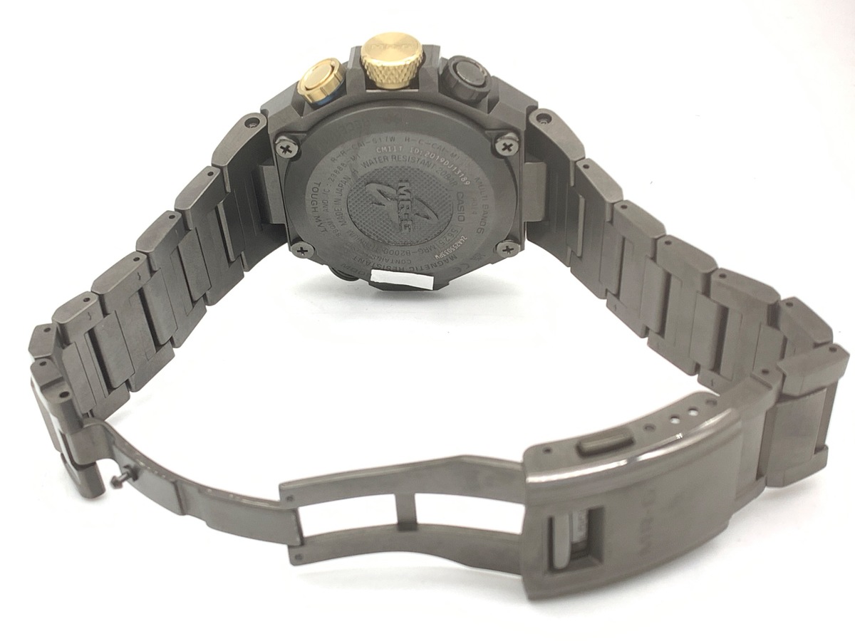 カシオ G-SHOCK ブラック MRG-B2000B-1AJR チタン