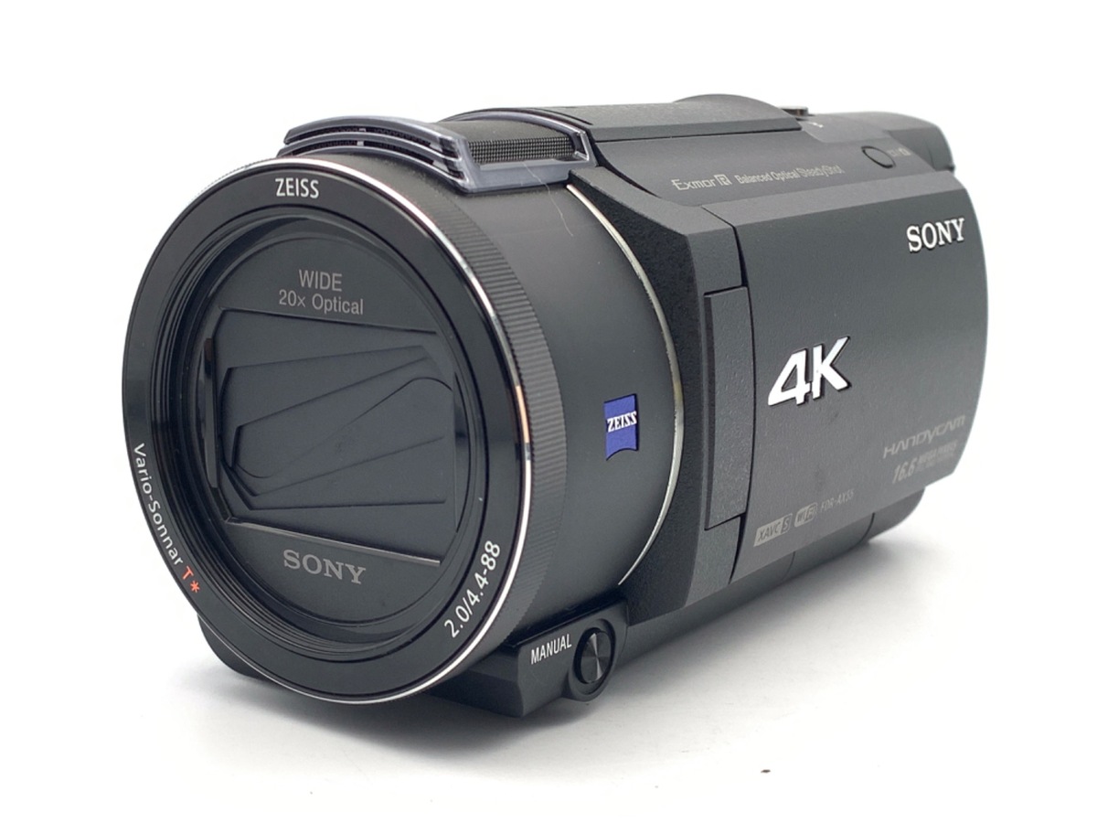 中古：AB(良品)】ソニー デジタル4Kビデオカメラレコーダー FDR-AX55