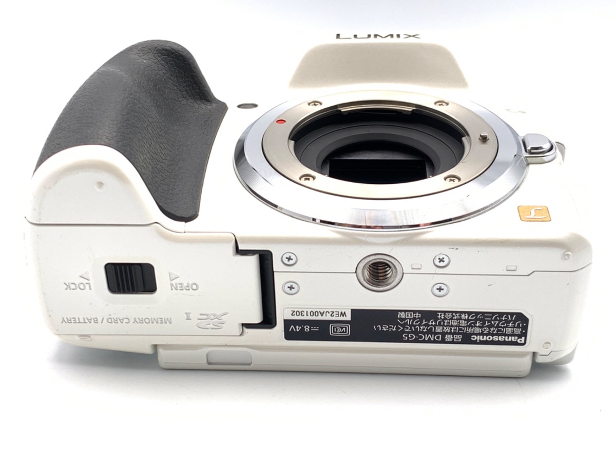 パナソニック LUMIX ルミックス G5 シェルホワイト DMC-G5