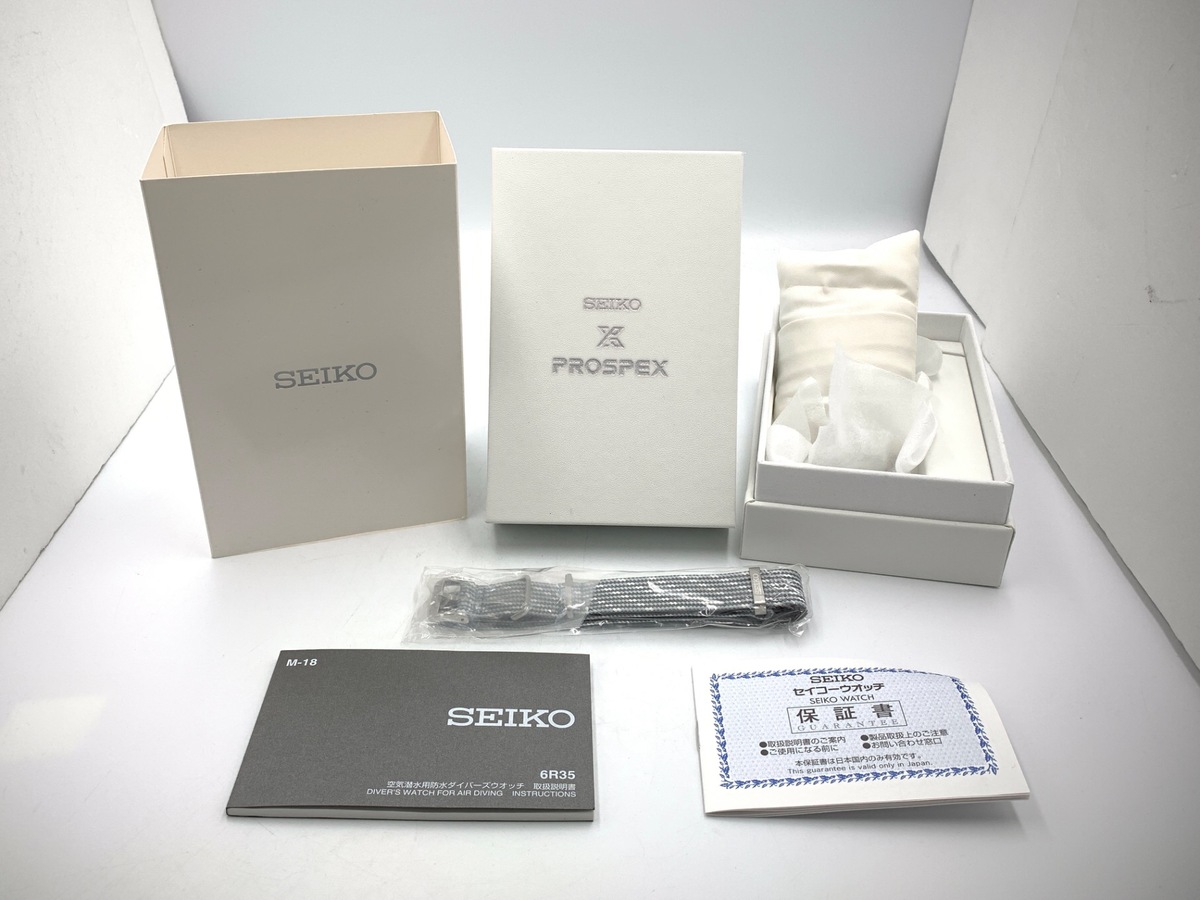 セイコー プロスペックス SBDC187/6R35-02H0 シルバー ステンレススティール 110周年記念モデル 5000本限定
